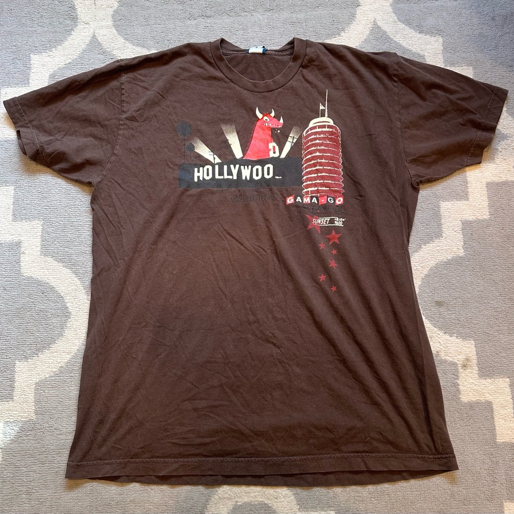 Gama-Go Brown vintage t-shirt